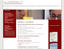 Tablet Screenshot of bewerbungs-center.com